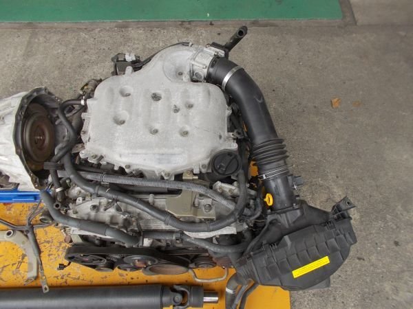 ニッサン フェアレディZ バージョンT Z33 - VQ35DE エンジン ASSY＋ＡＴミッション - 514-106-Hの画像2