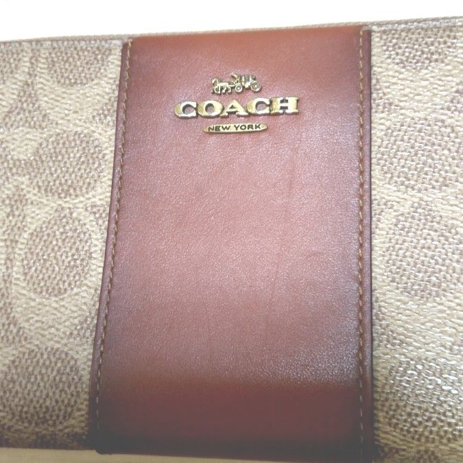 ★COACH  シグネチャー★ストライプ新作★デザイン長財布★★★最終3月末限定お値下げ不可★★★メンズの方おすすめ