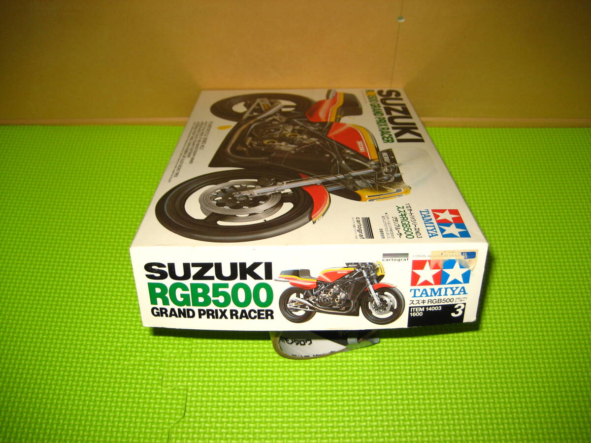 タミヤ 1/12 オートバイシリーズ NO.3 スズキRGB500 グランプリレーサー / RGB500 GRAND PRIX RACER / SUZUKI_画像5