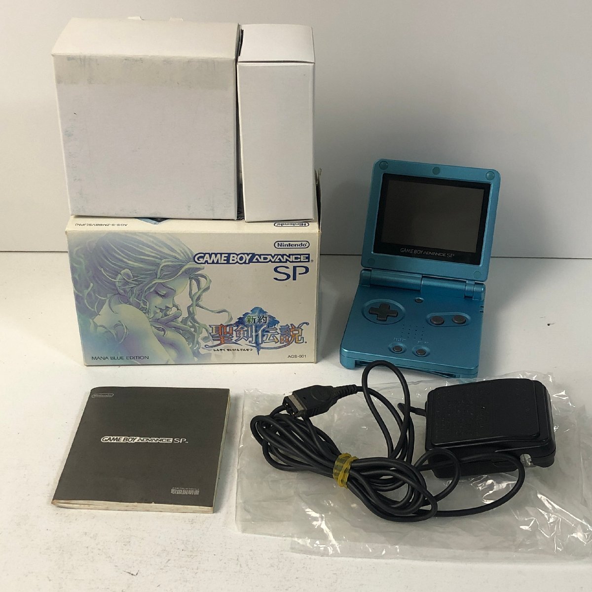 Y8-043八 ゲームボーイアドバンスSP本体 新約 聖剣伝説 MANA Y8-043八 ゲームボーイアドバンスSP本体 新約 聖剣伝説 MANA
