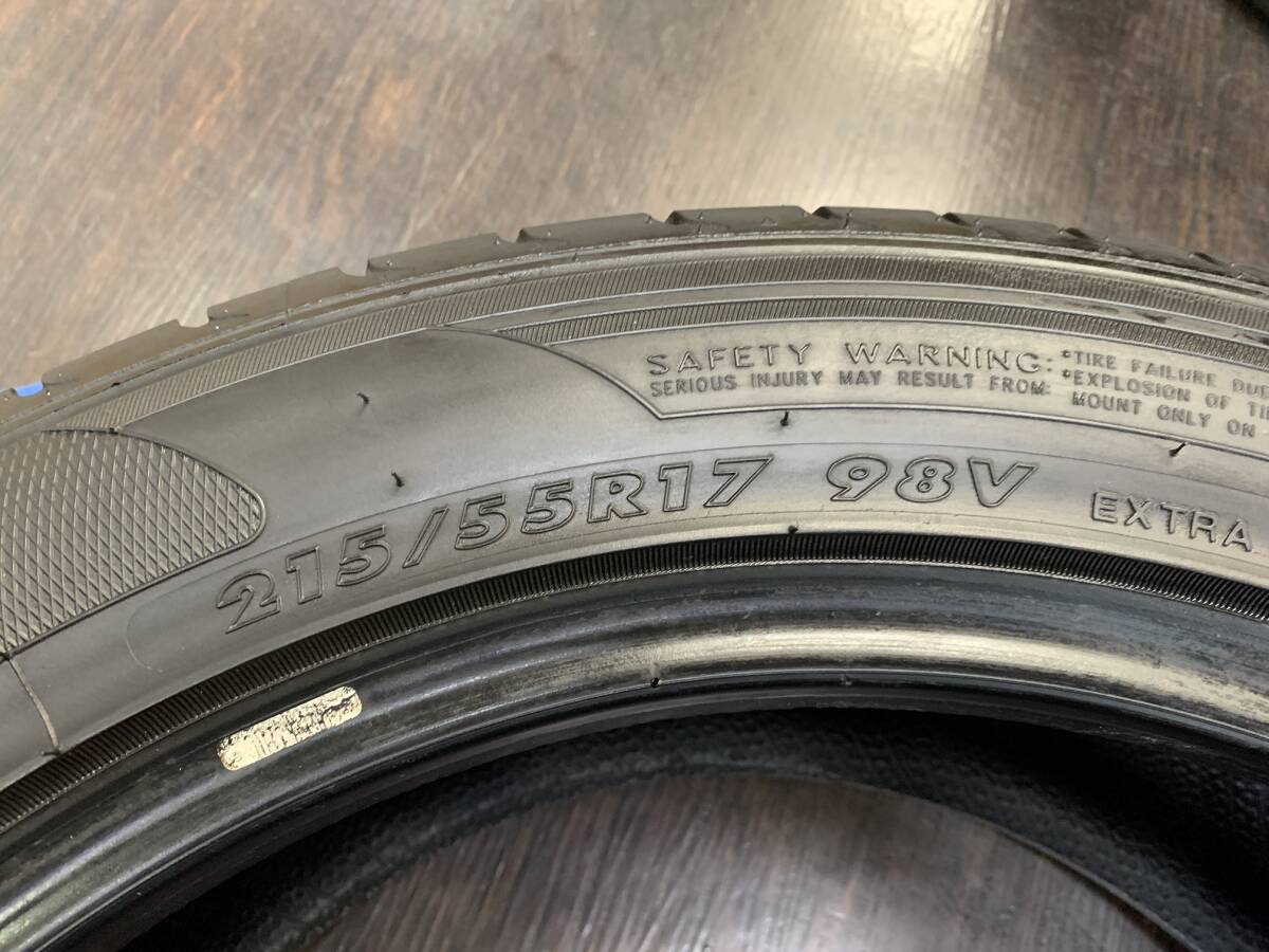 【SALE】中古 4本 MAXTREK〔215/55R17 98V〕215/55-17◆ エスティマ カムリ クラウン ヤリスクロス オデッセイ ヴェゼル ジューク ティアナ_画像7