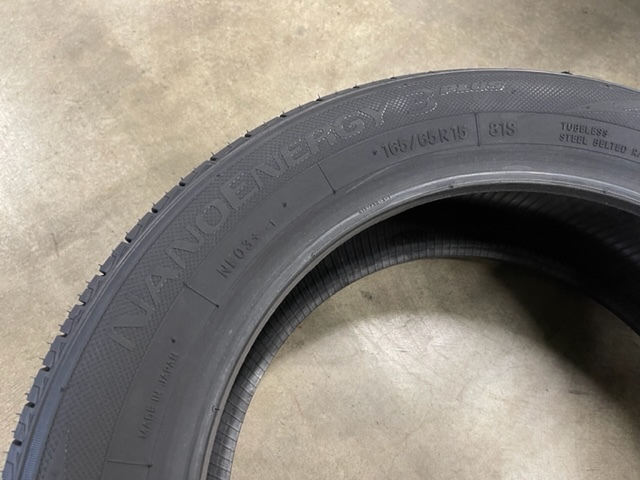 ◆国産新品4本◆165/65-15(165/65R15)81S◆TOYO ナノエナジー3プラス◆即納OK タイヤ交換 低燃費 デリカ D:2/ソリオ/タフト_画像4