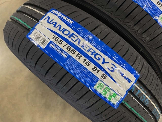 ◆国産新品4本◆165/65-15(165/65R15)81S◆TOYO ナノエナジー3プラス◆即納OK タイヤ交換 低燃費 デリカ D:2/ソリオ/タフト_画像2