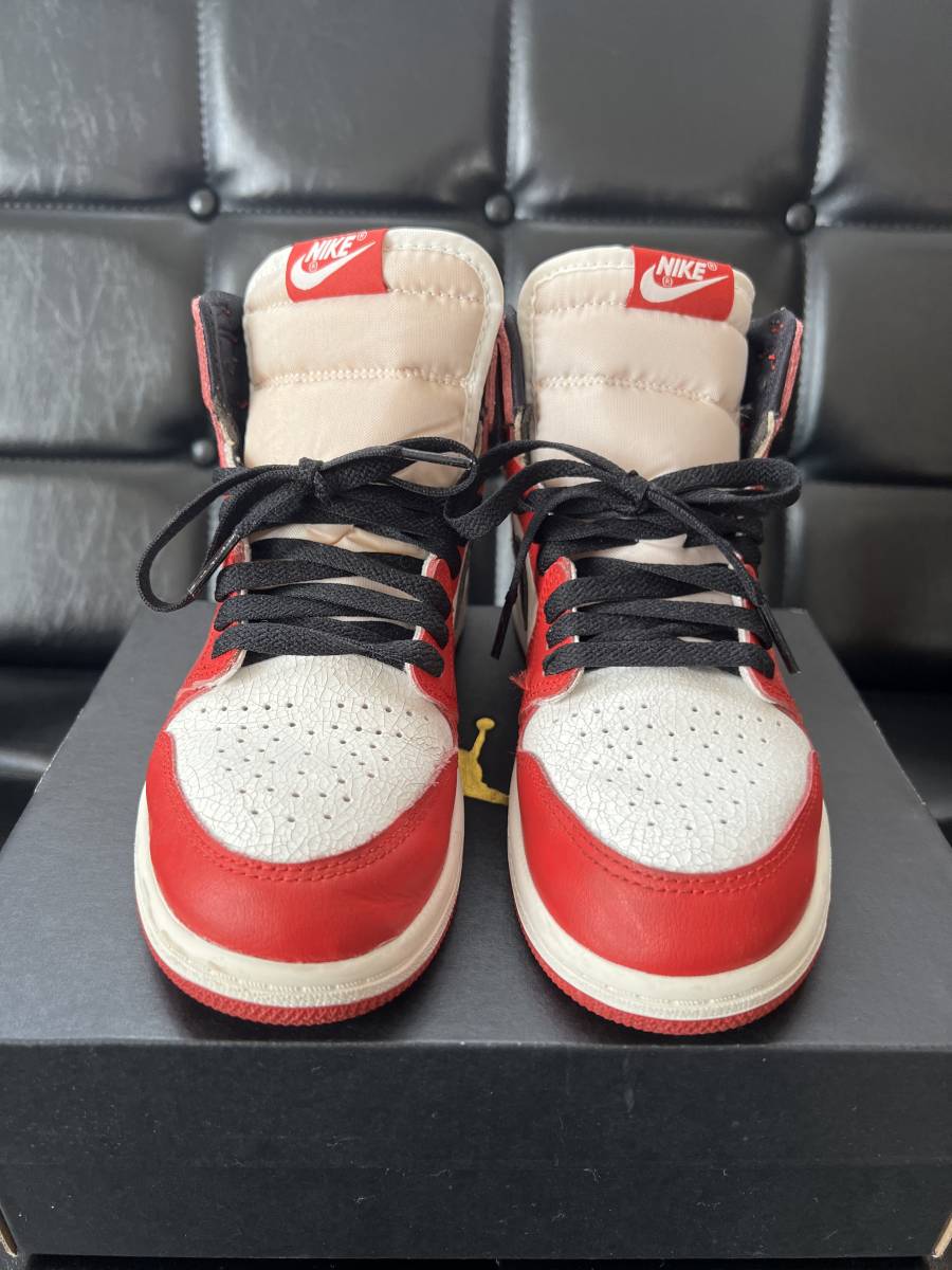 Nike PS Air Jordan 1 High OG "Lost & Found/Chicago" 22cm ナイキ ジョーダン1 シカゴ キッズ _画像2