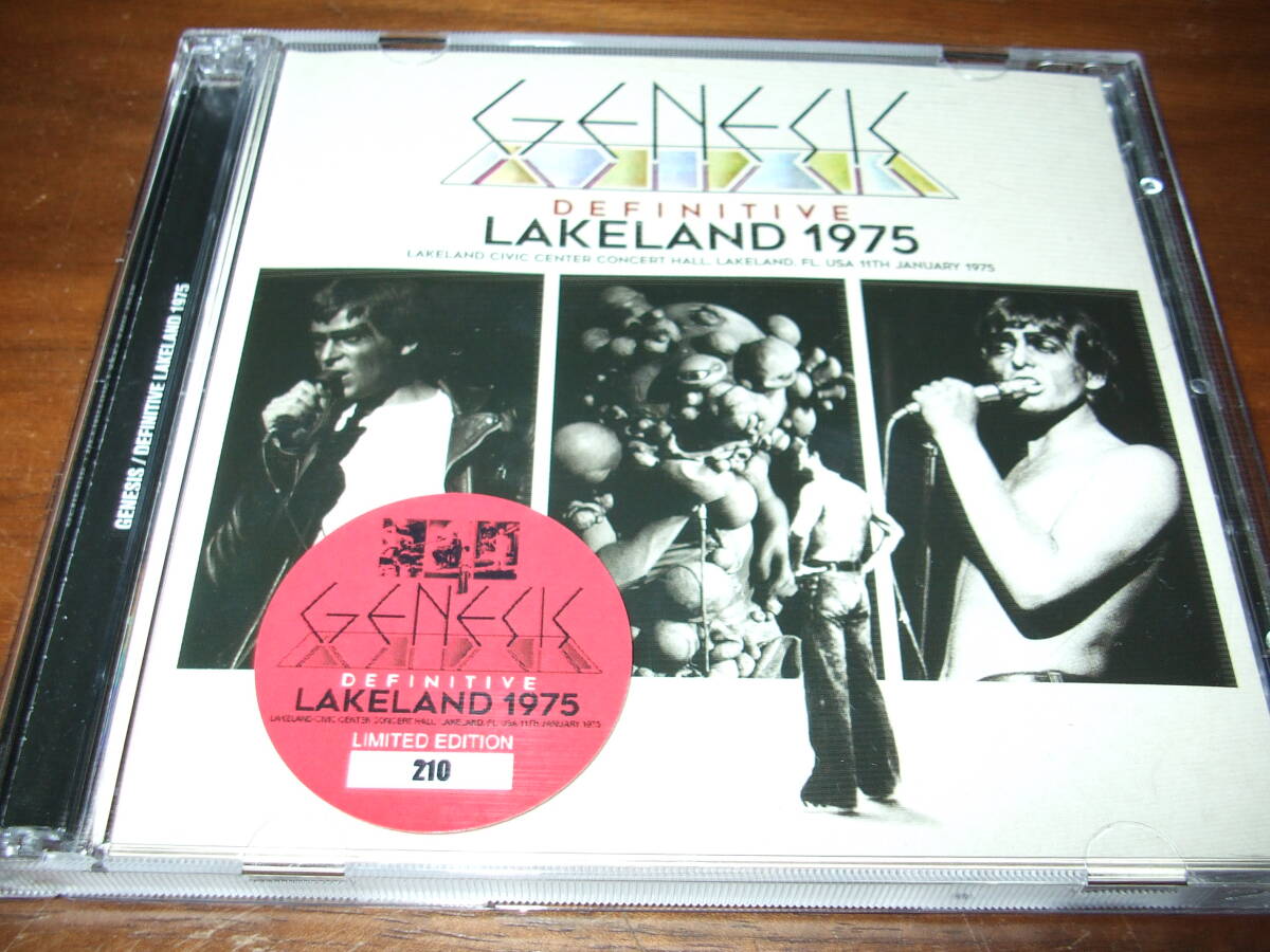 GENESIS《 Definitive Lakeland 75 Soundboard Recording 》★ライブ2枚組_画像1