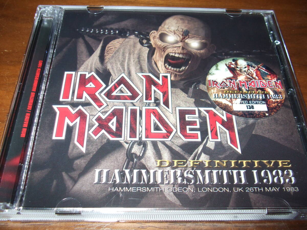 Iron Maiden《 Definitive Hammersmith 83 》★ライブ２枚組_画像1