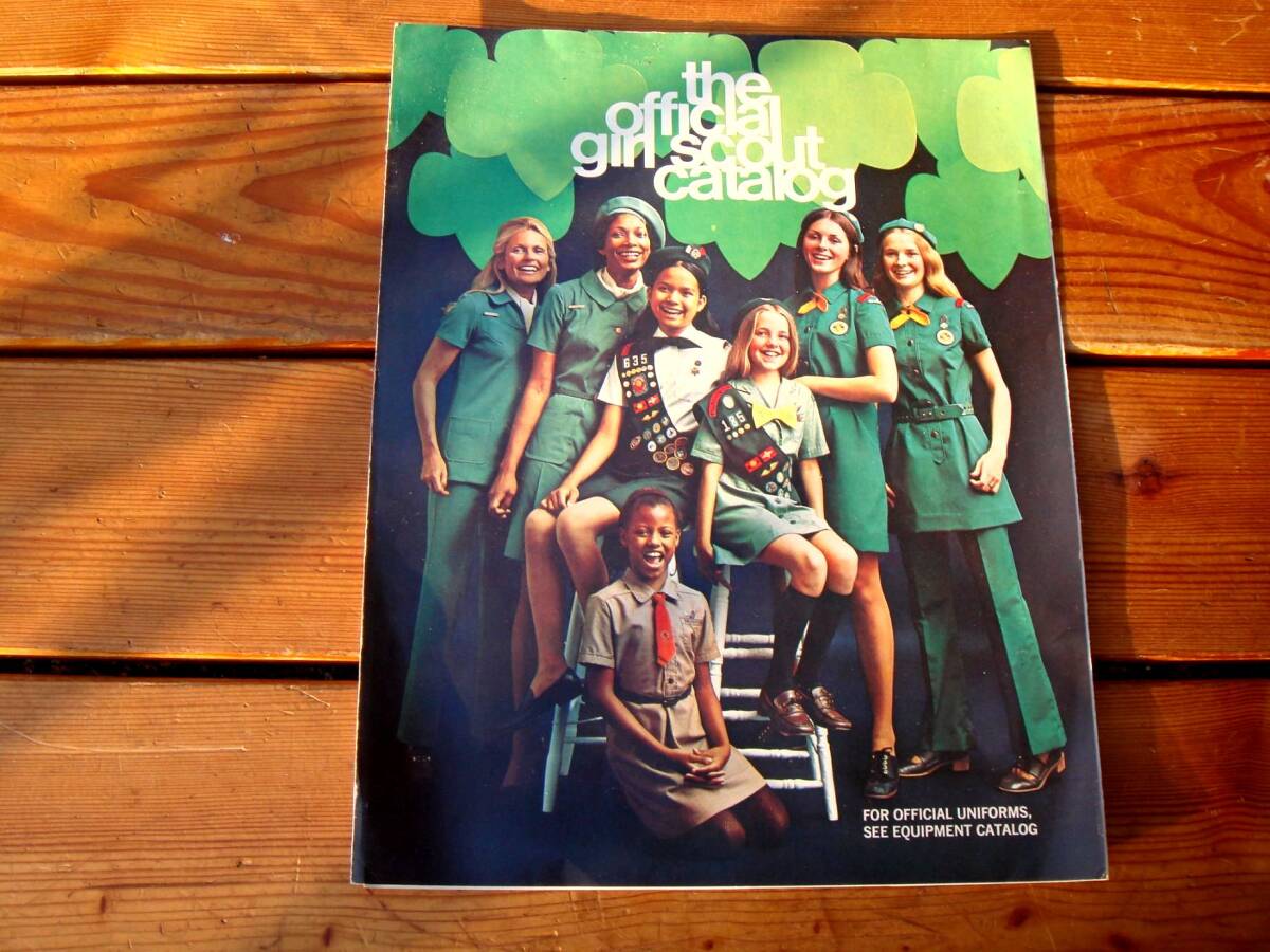 ★稀少資料★美品【Girl Scout of the U.S.A.】お宝★米国ガールスカウト★OFFICIAL CATALOG 1972年★入手困難♪_入手困難★Girl Scout 1972年ed♪