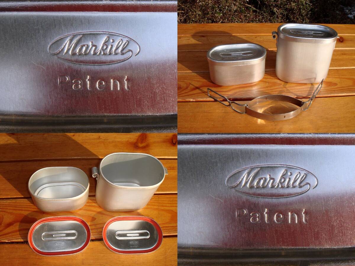 入手困難★デッドストック【MARKILL】お宝マルキル・ディナーキャリー★ダブルデッカー★稀少Made in Germany♪ 入手困難☆デッドストック【MARKILL】お宝マルキル・ディナー