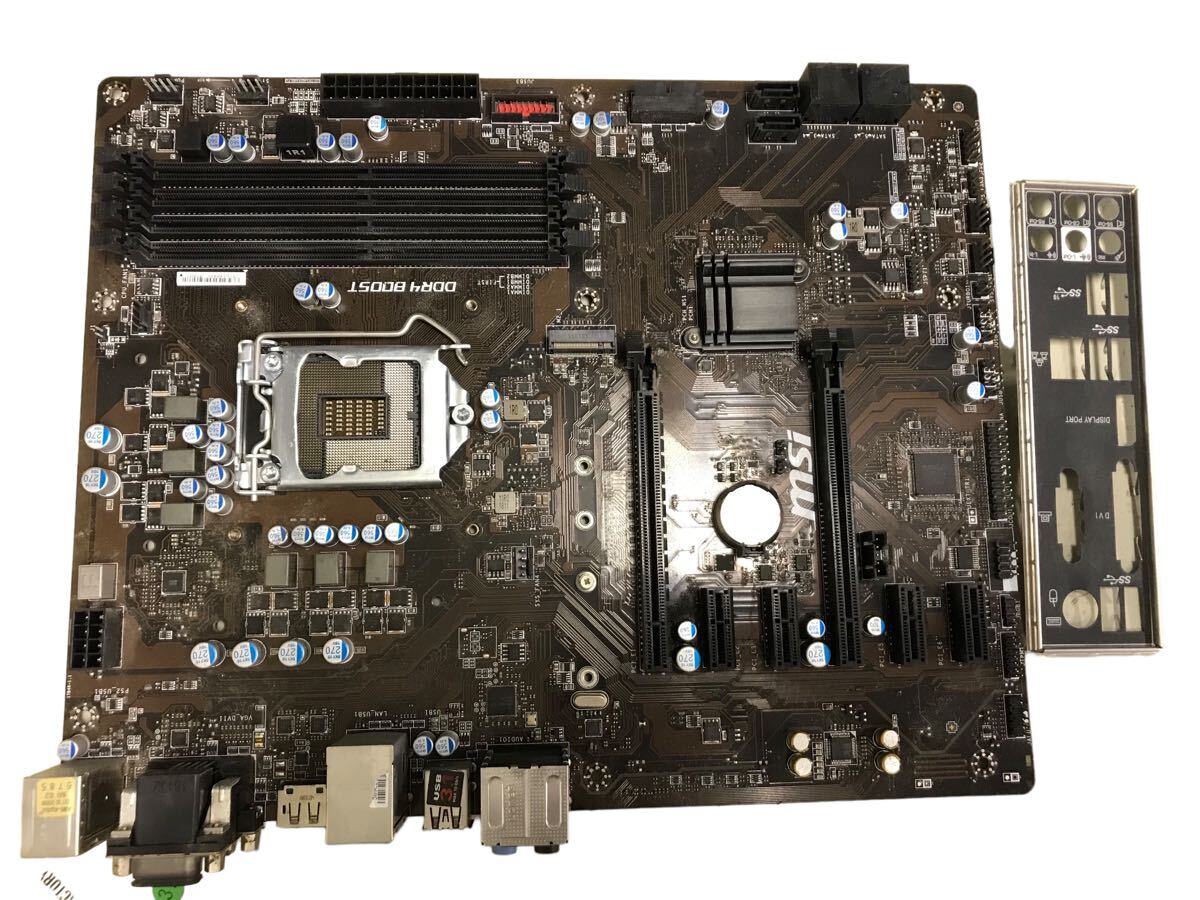 《中古》MSI Z370-S01 マザーボード _画像1