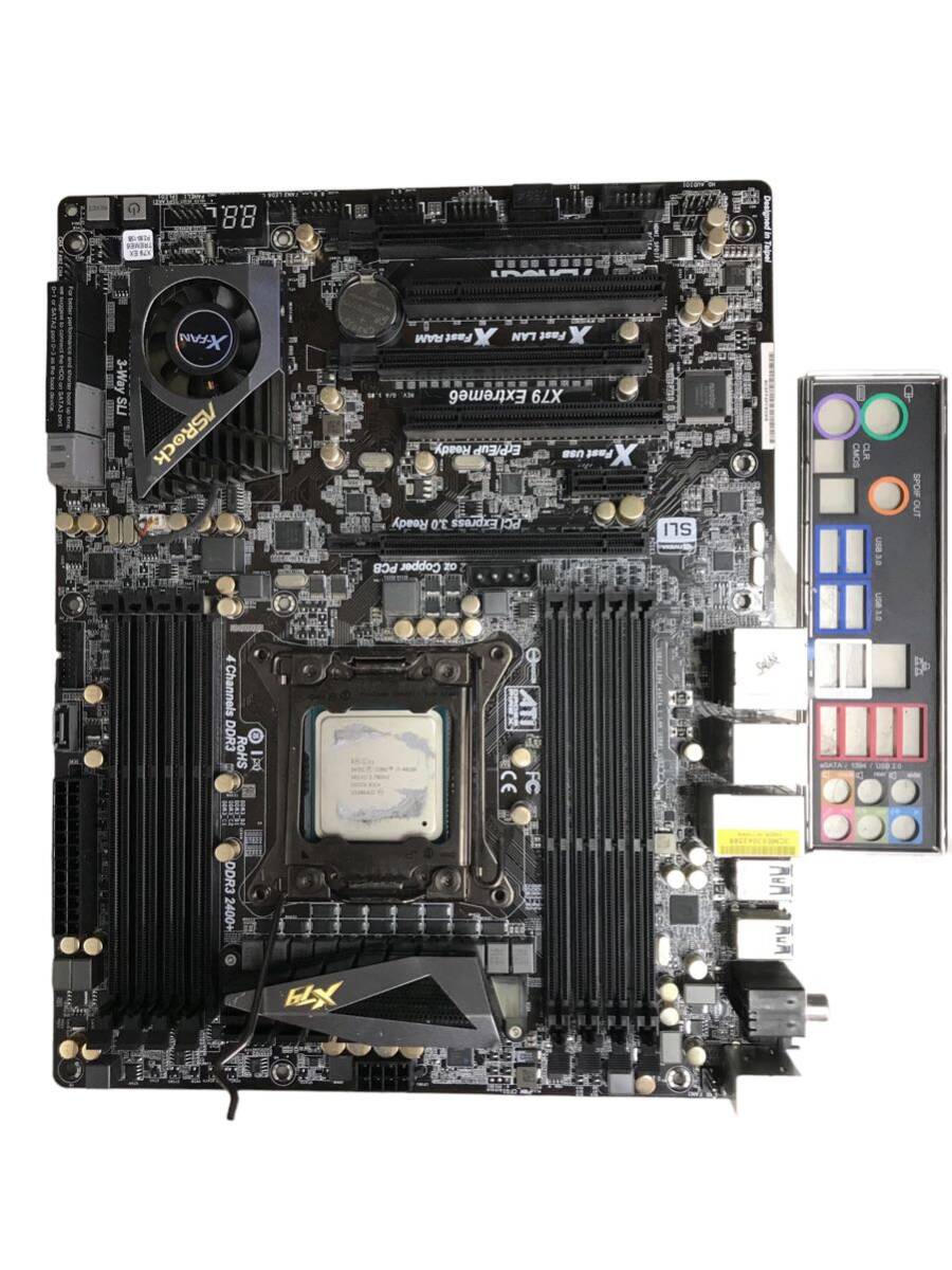 《中古》ASRock X79 Extreme6 マザーボード Intel Core i7-4820K 2点セットの画像1