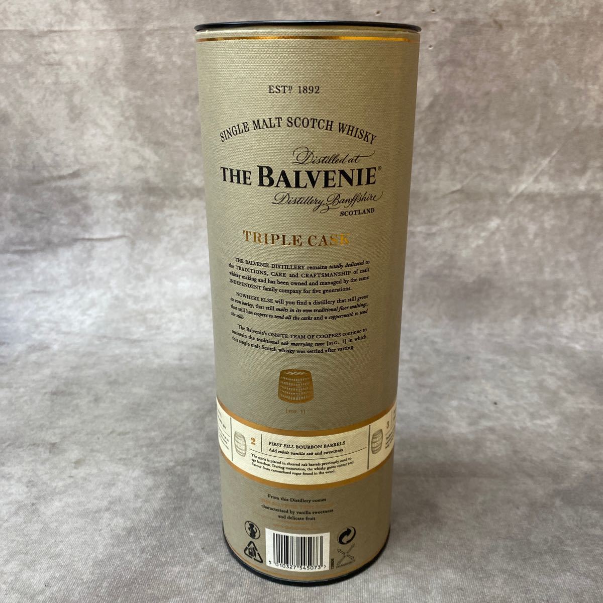 THE BALVENIE バルヴェニー 16年 TRIPLE CASK 700ml 40% お酒 シングルモルト スコッチ ウイスキー 箱付き 未開栓 の画像10