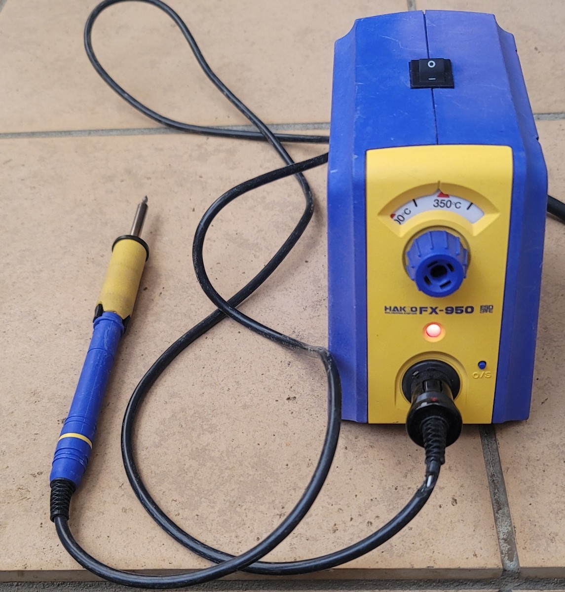 HAKKO 白光 高出力温調式 はんだこて FX-950 電動工具 中古現状品_画像1