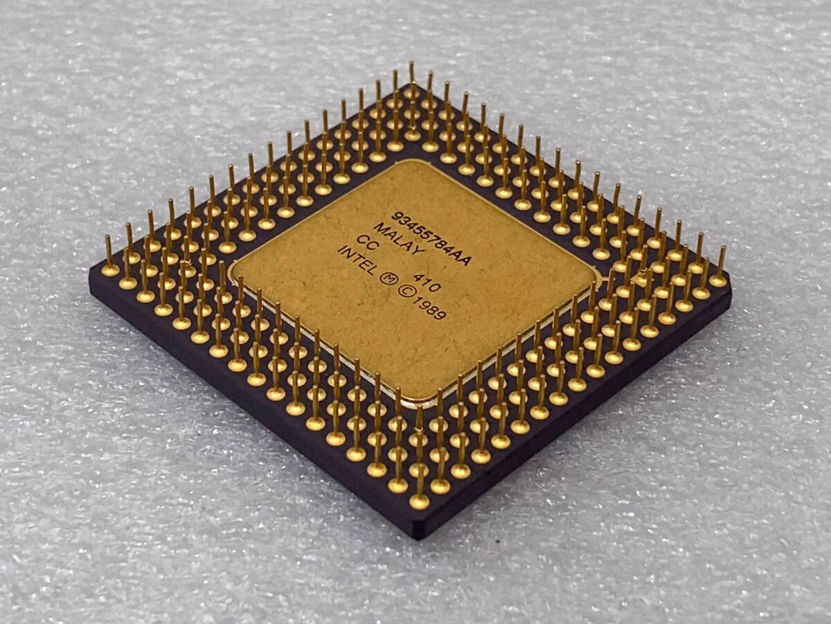 Intel i486 DX インテル CPU A80486DX-33 33MHz ジャンク品 動作未確認 2 クリックポスト対応の画像3