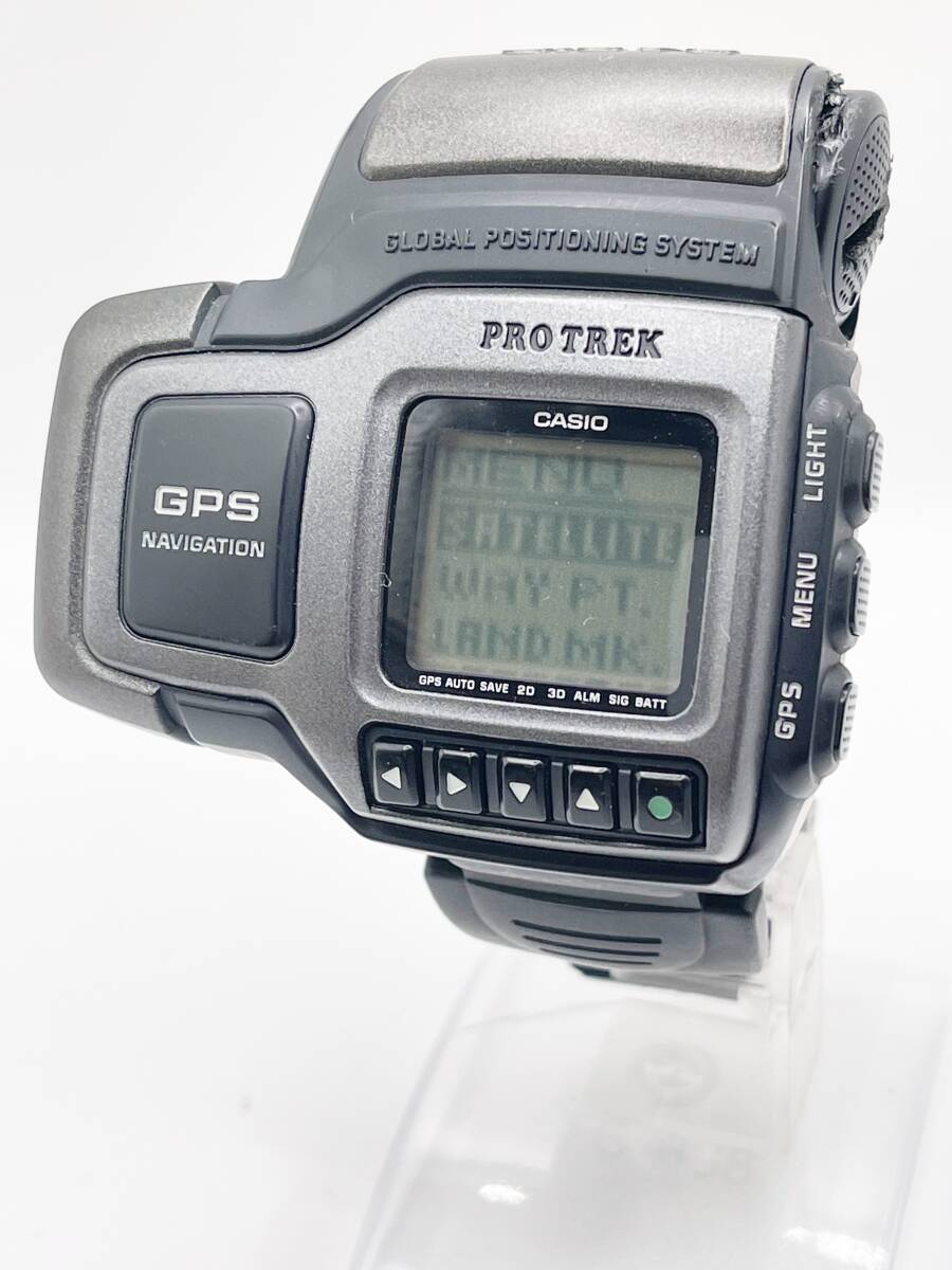 【電池交換済み】CASIO PROTREK カシオ プロトレック PRT-1 サテライトナビ GPS機能内臓 動作 稼動 _画像1