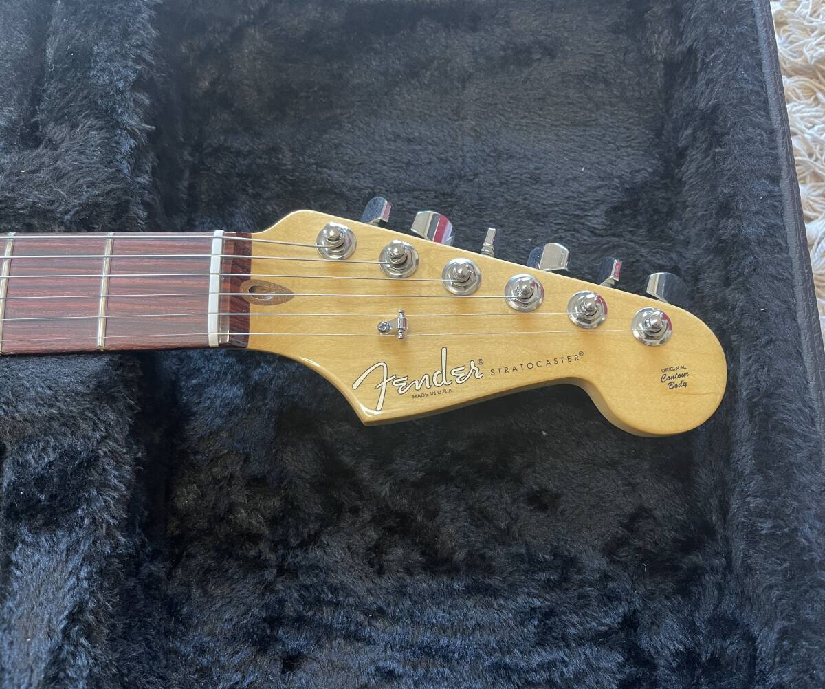 新同品 Fender USA American Standard Stratocaster Upgrade Black Custom Shop Fat50's PU搭載 Professional アメスタ アメプロ ストラト_画像4