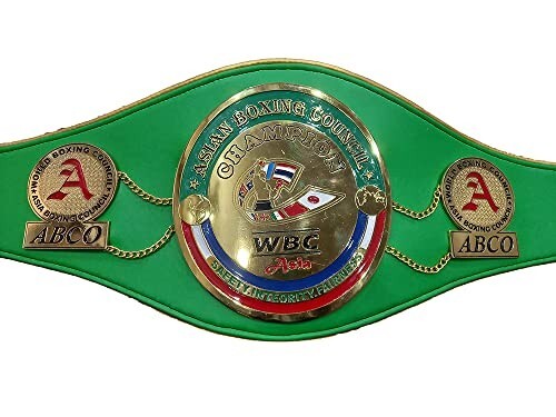 【おすすめ】WBC ASIAN BOXING COUNCIL CHAMPION REPLICA BELT, ADULT SIZE.