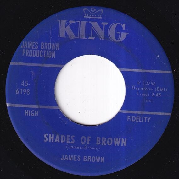 James Brown - Goodbye My Love / Shades Of Brown (A) M514_7インチ大量入荷しました。