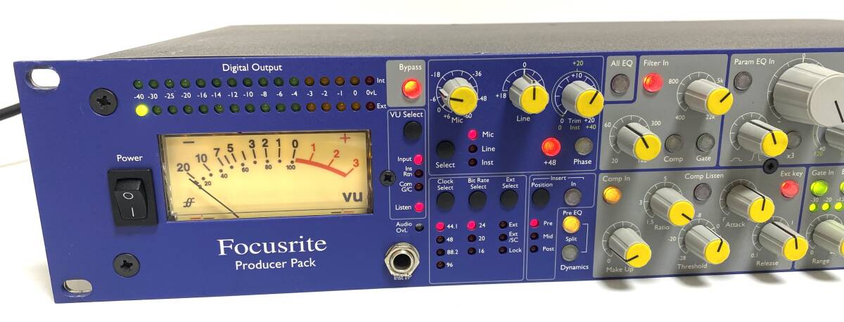 ★現状品★ Focusrite フォーカスライト ISA430 producer pack マイクプリアンプ チャンネルストリップ I240316_画像3