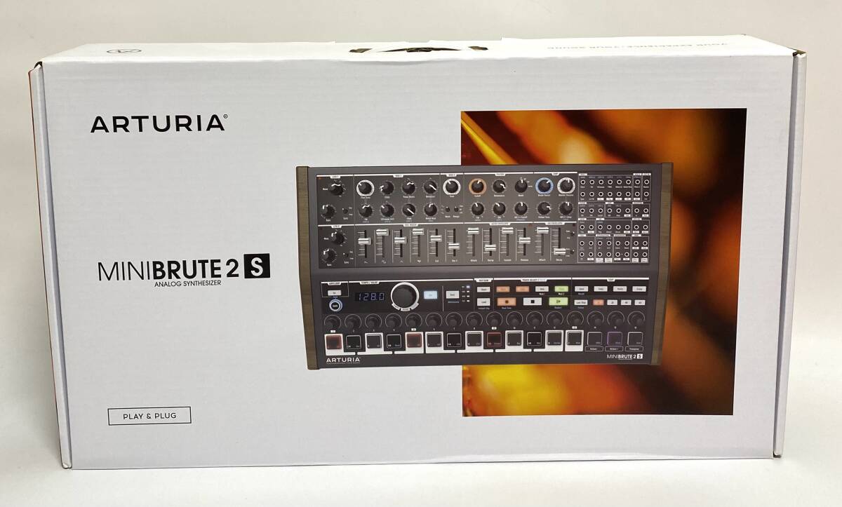 ★極上美品★ ARTURIA アートリア MiniBrute 2S アナログシンセサイザー シーケンサー MiniBrute2S セミモジュラー I240326_画像2