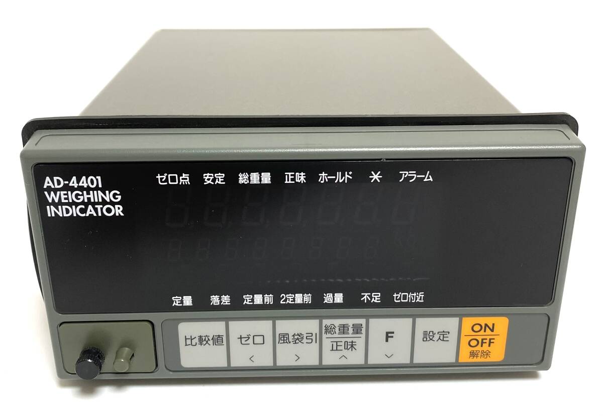 ☆美品☆ A&D AD-4401 ウェイングインジケータ 高性能A/D ☆美品☆ A&D AD-4401 ウェイングインジケータ 高性能A/D