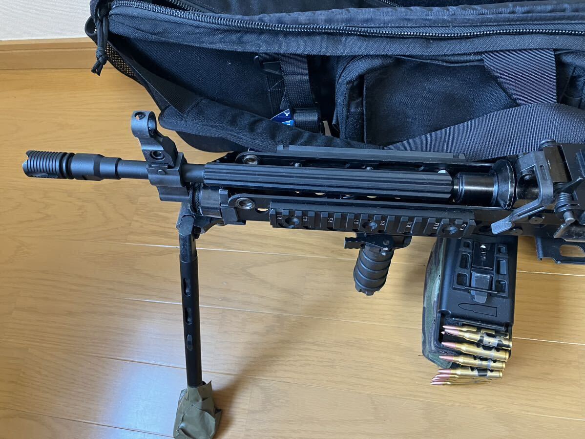 東京マルイ 次世代電動ガン Mk46 Mod1風カスタム 外箱なし 専用ガンケースでの発送 Mk46 Mod0 NSW NAVY SEALs DEVGRU 海特の画像2