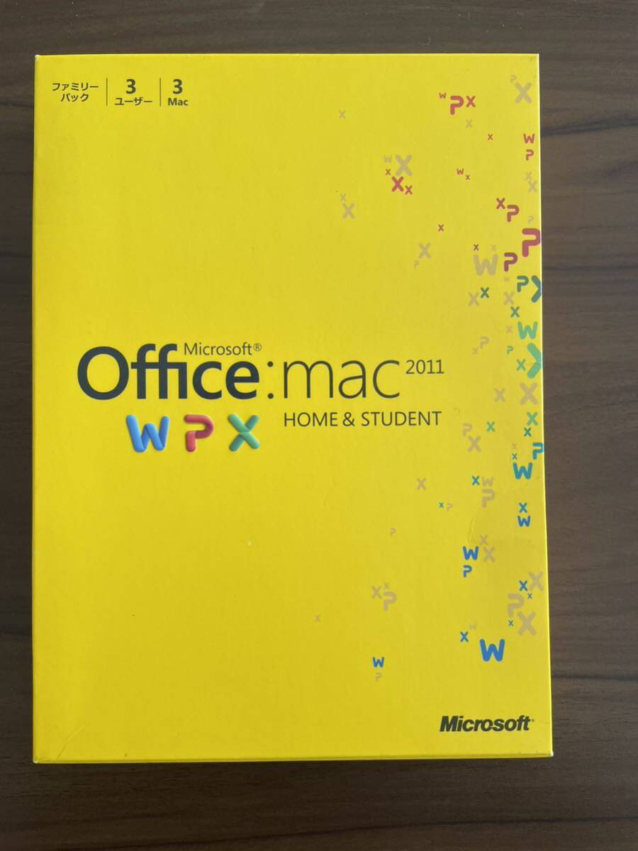 Microsoft Office mac HOME & STUDENT 2011の画像1