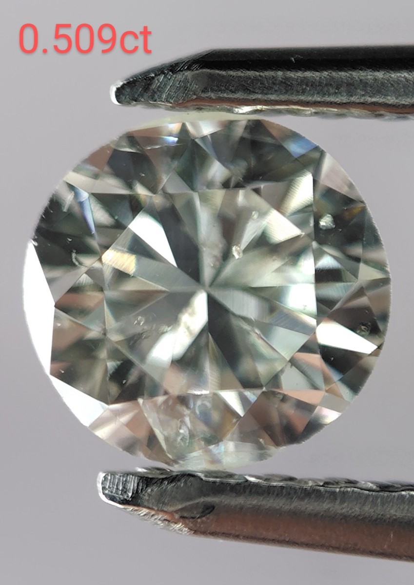 [5/11( earth )] natural diamond loose 0.509ct. another CGLIA5041oe[0.5ct]