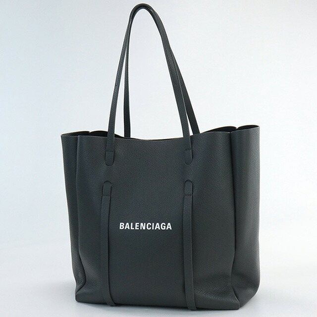  б/у Balenciaga большая сумка унисекс бренд BALENCIAGA Every tei большая сумка S кожа 475199 серый сумка 