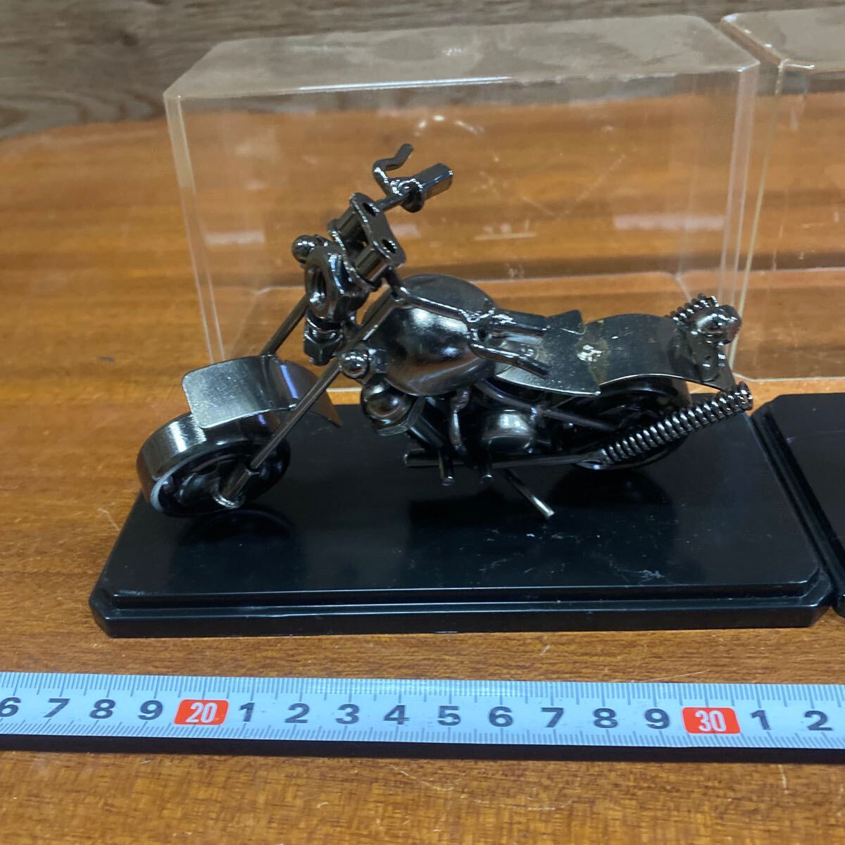 オートバイ 金属製 メタルバイク アメリカン ハーレー インテリア 置物 フィギュア アンティークの画像2