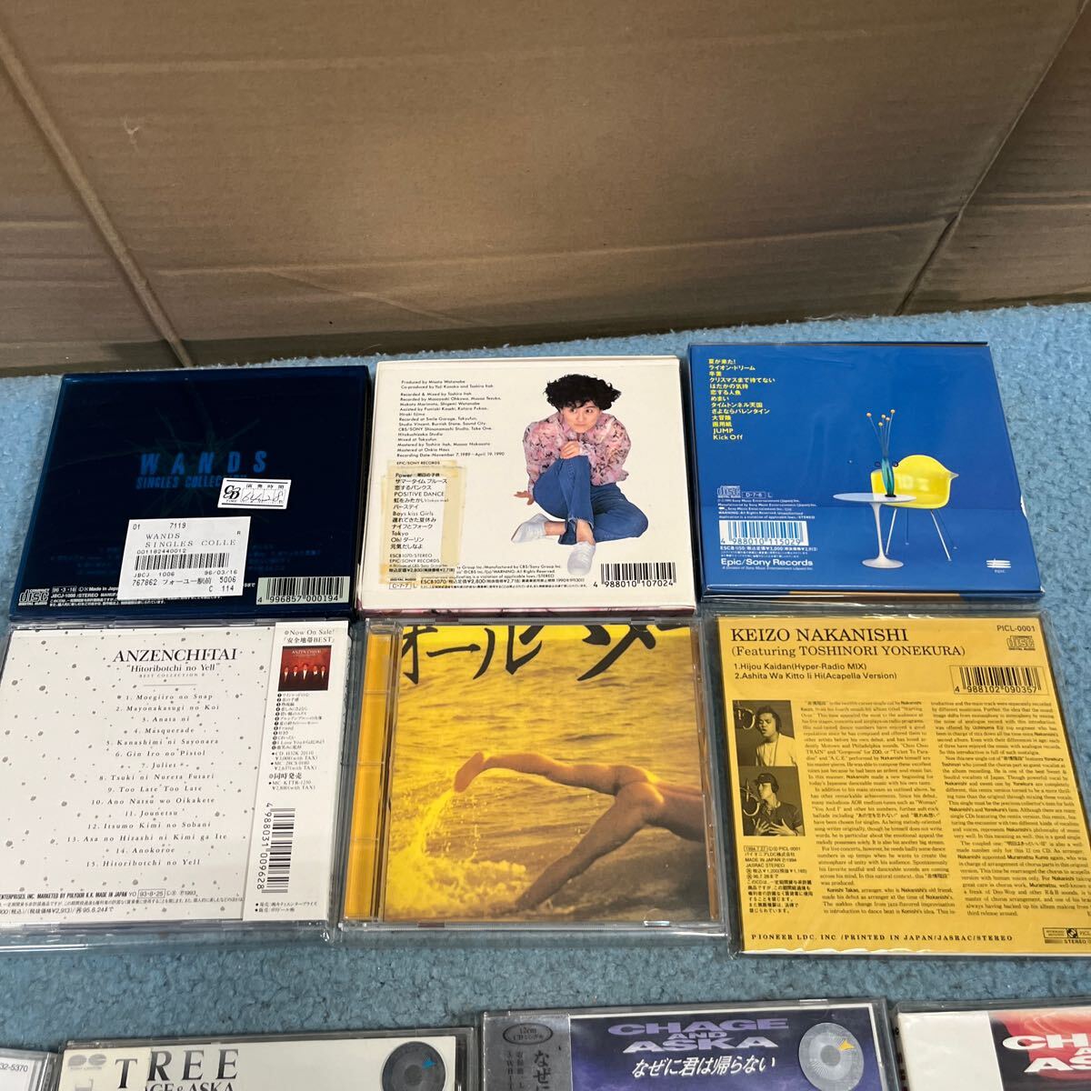 CD シングル&アルバム WANDS サザンオールスターズ CHAGEandASKA その他諸々 10点セット_画像2