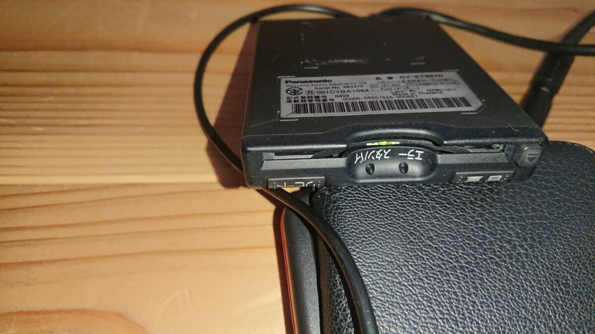 パナソニック CY-ET807D アンテナ一体式 軽自動車セットアップ USB バイク自主運用にの画像2