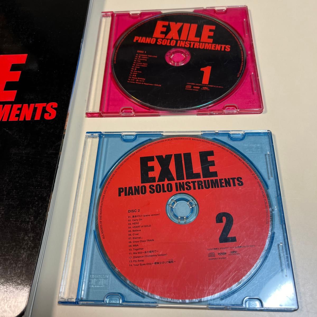 EXILE piano solo instruments CD付き