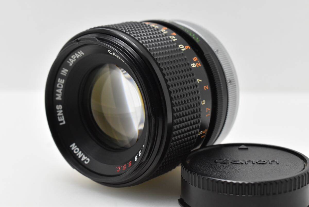 【B品】CANON キヤノン FD 100mm F2.8 S.S.C ［00064130］_画像1