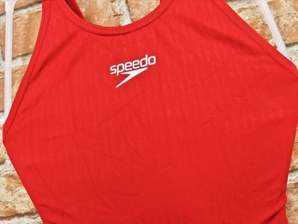 BE2-A64☆//speedo/スピード♪たっぷりのロゴ柄入り☆レディース競泳水着※一番安価な送料はゆうパケットなら210円の画像2