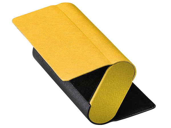 ** new goods glasses case 2 ps for light weight sunglasses glasses inserting yellow 2 ps storage two piece **