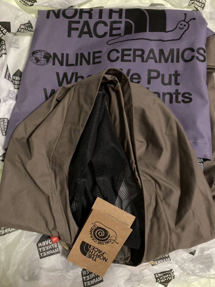 The North Face × Online Ceramics Windjammer Falcon Brownザ ノース フェイス×オンライン セラミックス コラボジャケット M海外限定_画像6