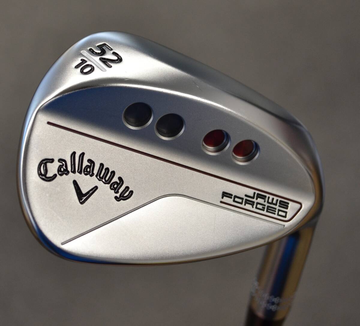 人気です！　キャロウェイ JAWS FORGED 2023 クローム 52/10 Fujikura MC 80 for Callaway_画像2