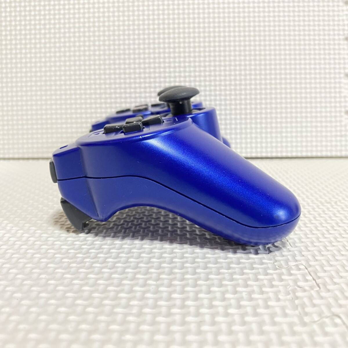 即決☆ PS3 ワイヤレスコントローラー メタリックブルー DUALSHOCK3 CECH-ZC2J SONY プレステ3 デュアルショック BLUE 青_画像6