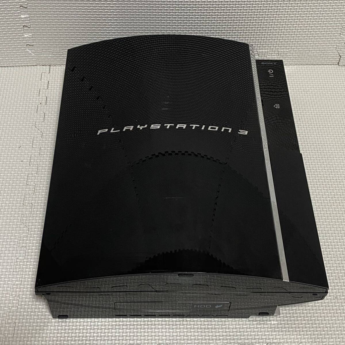 k 1円☆ PS3 60GB CECHA00 FW:4.60 SONY プレステ3 初期型 プレイステーション PlayStation 本体 コントローラ DUALSHOCK PS2 _画像3