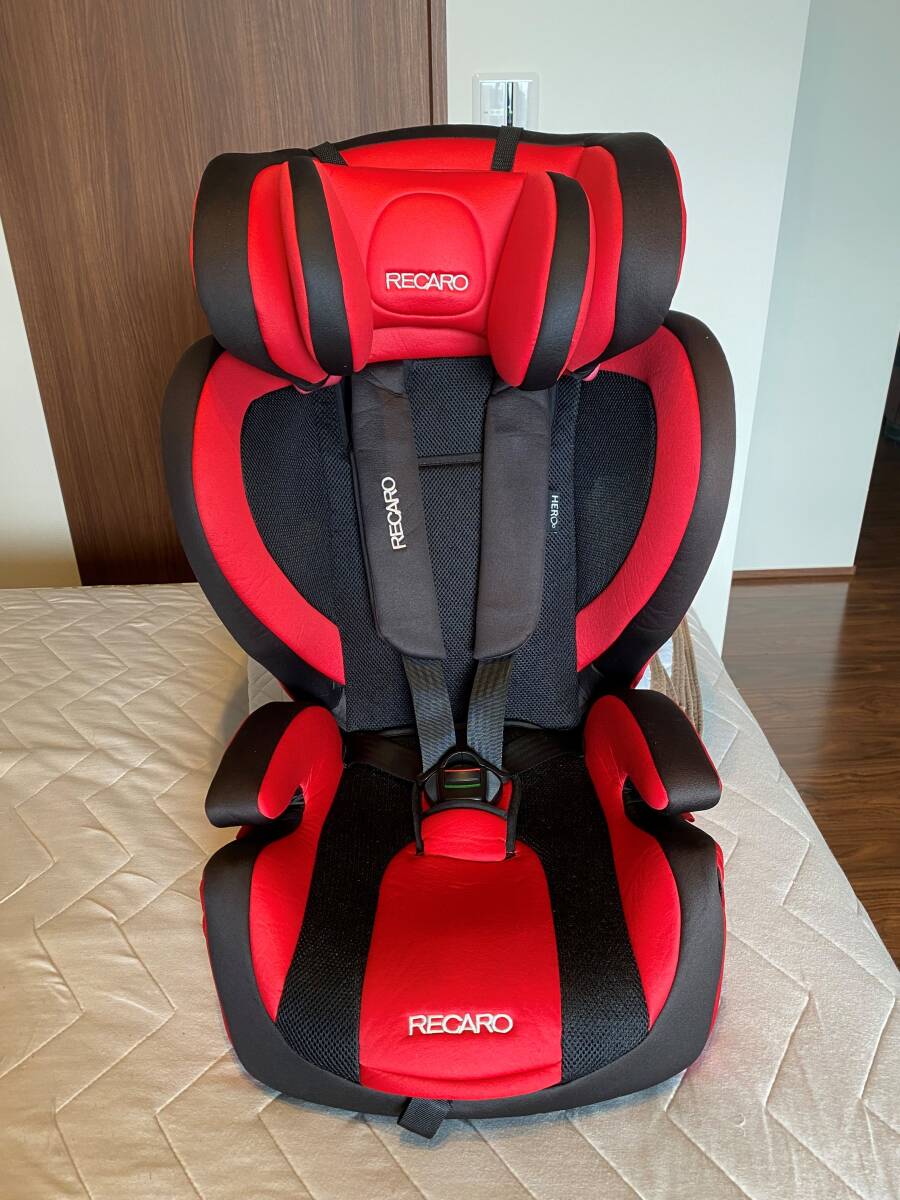 ♪♪ RECARO レカロ J1 Select ジェイワンセレクト カーディナルレッド チャイルドシート ♪♪_画像1