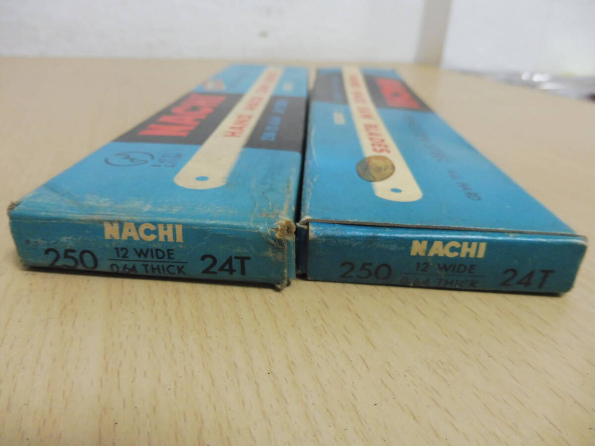 「603241/T2B」 NACHI ナチ HAND HACK SAW BLADES 250×12×0.64 24T 72枚入＋12本 経年保管品 中古 現状品 元箱付の画像9