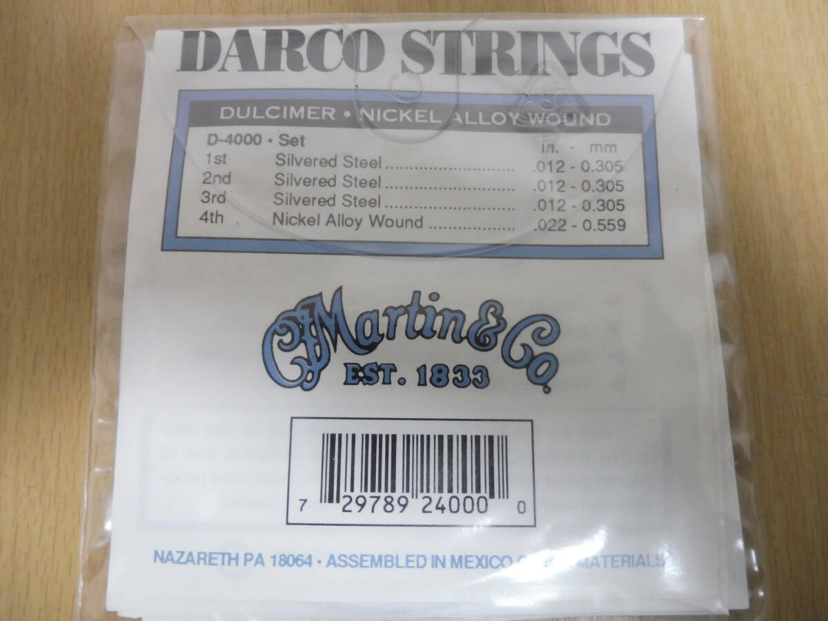 「603455/T2B」まとめて12点 DARCO STRINGS ダルコ 弦 Dulcimer ダルシマー D4000 弦楽器 まとめ売り 現状品_画像4