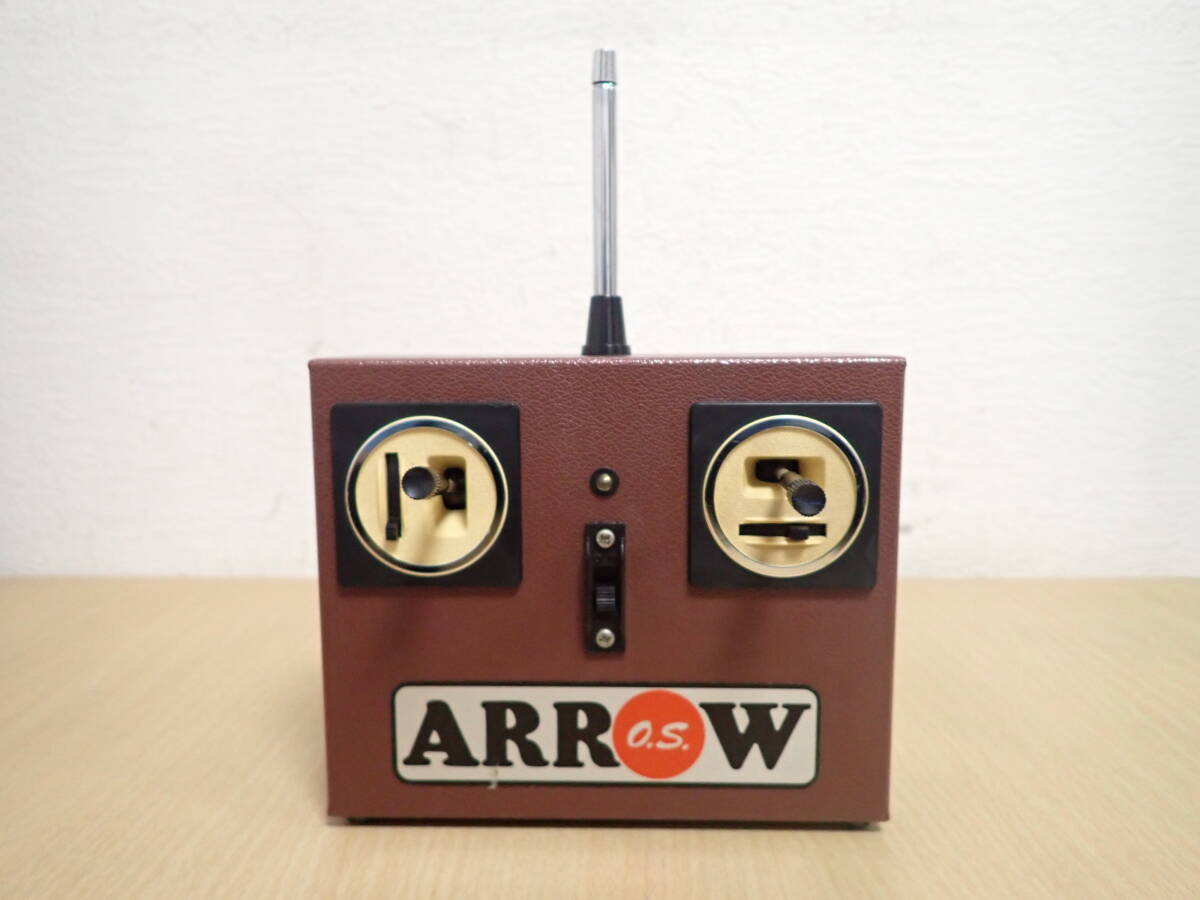[6035/S5B]B. together 5 point Propo ARROW 2 GT-207 27MHZ O.S PROPOTIONAL CONTROL GR-207 GS-204 SERVO4 made in Japan Junk 