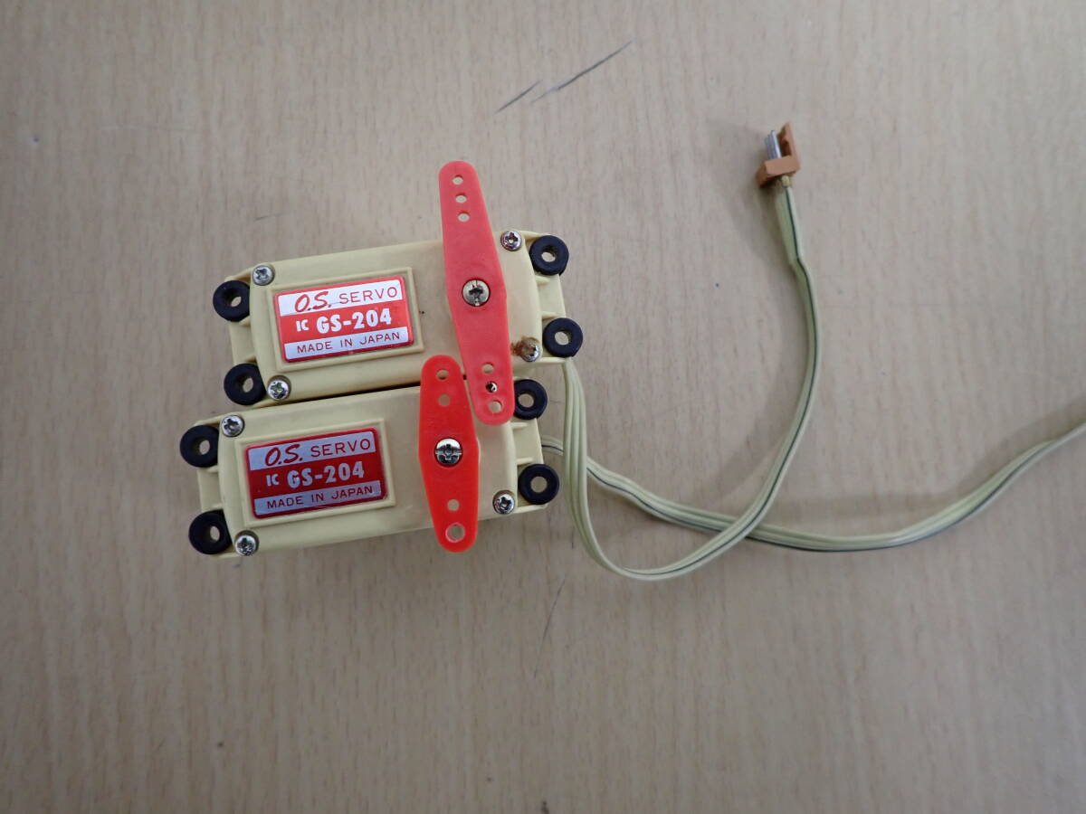 [6035/S5B]B. together 5 point Propo ARROW 2 GT-207 27MHZ O.S PROPOTIONAL CONTROL GR-207 GS-204 SERVO4 made in Japan Junk 