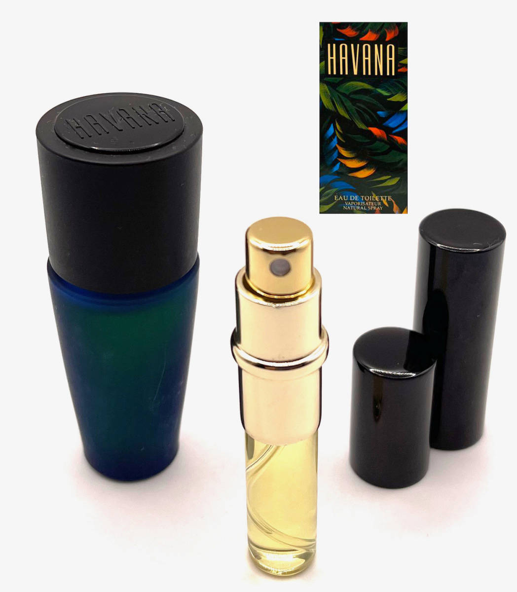 ★ARAMIS・VINTAGE HAVANA EDT. SPECIAL BOTTLE 7ml with a Bonus (+3.5ml入Spray)・超希少/入手困難・未使用/保管品/箱無_復刻版とは全く違う深みあるシプレーノート