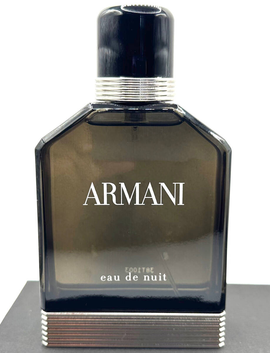 ★アルマーニ香水・Giorgio Armani オード ニュイ プールオム Eau De Nuit EDT 100ml Spray ★超希少レア/超人気・入手困難・箱無_画像1