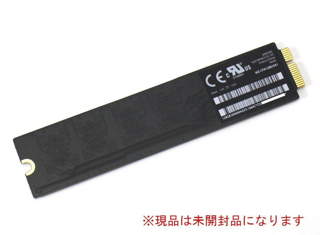 【新品未開封品】Apple Samsung MZ-CPA1280/0A1 Apple MacBook Air Late2010/Mid2011専用SSD 128GB_画像2