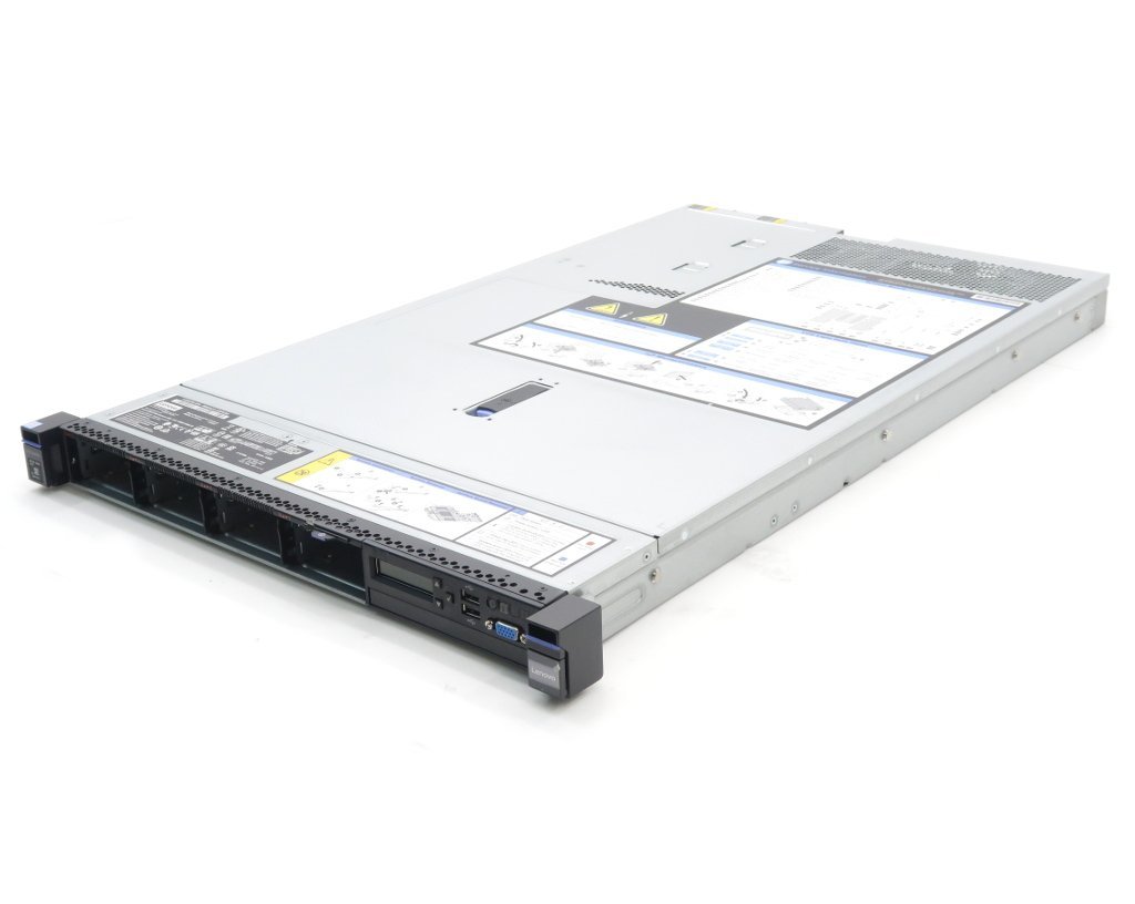 Lenovo Converged HX3310ベアボーン 900W電源2基搭載 2ポート10GbEカード(00MM862)増設 BIOS起動及びハードウェアテストによる動作確認済