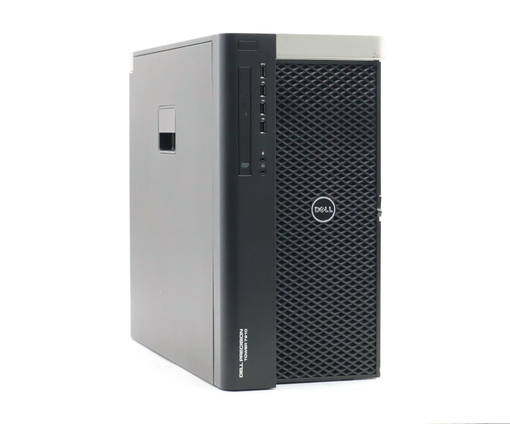 DELL Precision 7910 Tower Xeon E5-2643 v3 3.40GHz(12スレッドCPU2基) 32GB 256GB(SSD)+1TB(HDD) K2200 DVD-ROM Windows7 Pro 64bit_画像1