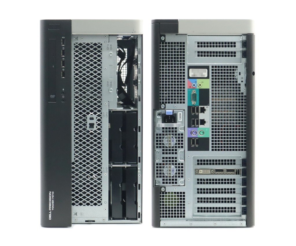 DELL Precision 7910 Tower Xeon E5-2643 v3 3.40GHz(12スレッドCPU2基) 32GB 256GB(SSD)+1TB(HDD) K2200 DVD-ROM Windows7 Pro 64bit_画像2